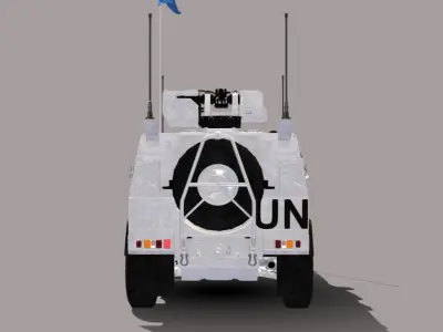 VBMT-LSR 4X4 GUAICURU UN Low-poly 3D model