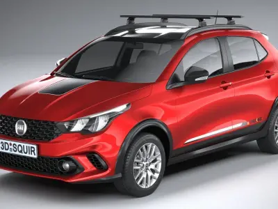 Fiat Argo Trekking 2019 3D model
