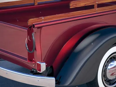 Chevrolet Pickup CG 1946 3D model