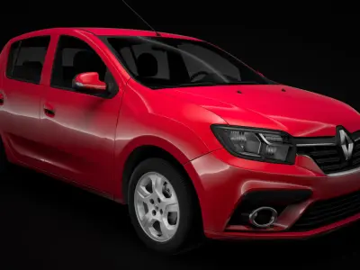 Renault Sandero 2020 3D model