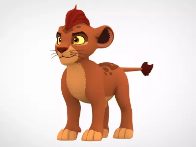 Dakarai Cub 3D model