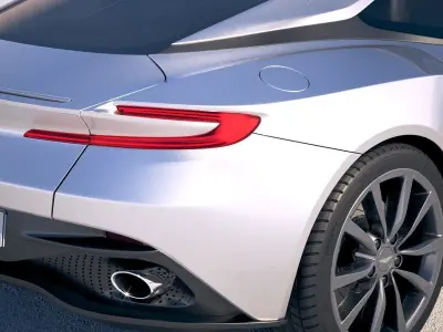 Aston Martin DB11 V8 2018 3D model