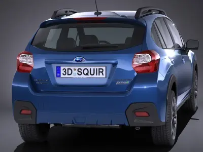Subaru Crosstrek 2018 3D model