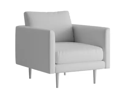 Seasalt Gray Chair 3D model