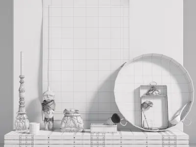 AVE Paulina Arcklin Decorative set 3D model