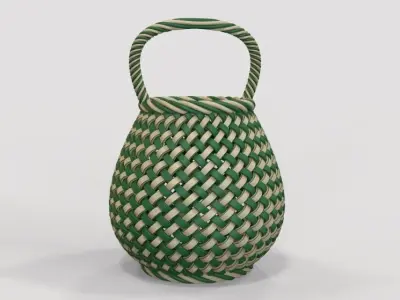 Traditional Basket-01 3D print model