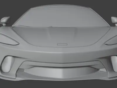 McLaren GT 3D model by osur1offical