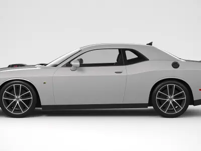 Dodge Challenger 392 Hemi Scat Pack Shaker 2016 3D model