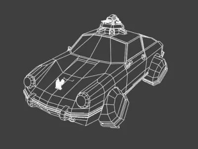 Torsche 912 Inspired by the Porsche 911 Series 3D model