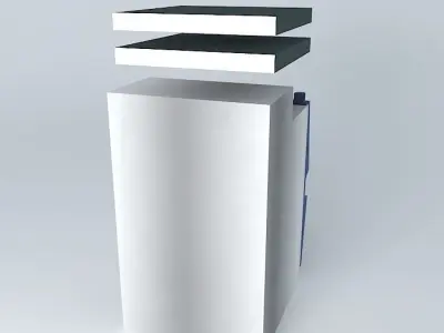 ECI XDM 500 DWDM 3D model