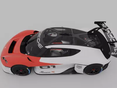 Porsche Mission R 3D model