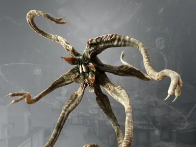 Trilobite Prometheus Low-poly 3D model