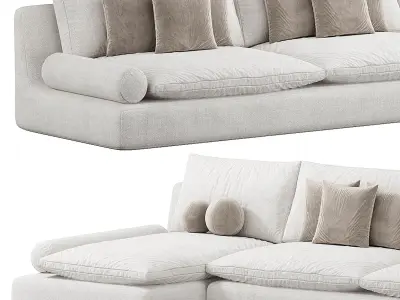 Tender Sectional Sofa 2 3D model