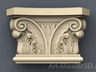 3D model Capitel 01 3D print model