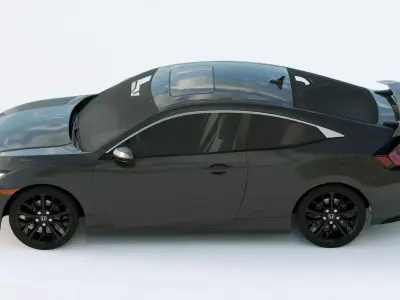 Honda Civic Coupe 2020 3D model