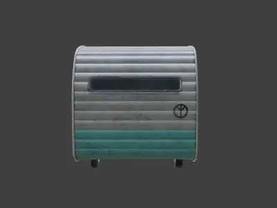 Camper Trailer 3D model