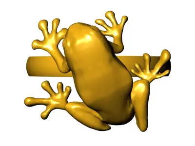 frog ring 3D print model