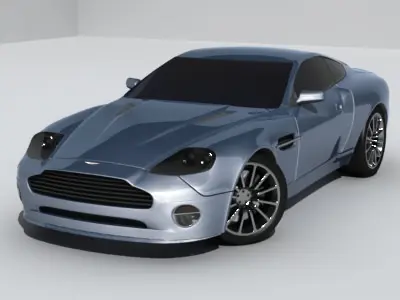 Aston Martin V12 Vanquish 3D model