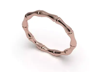 Bamboo Ring 3D print model