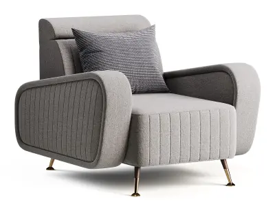 ARMCHAIR HARRISON 3D model