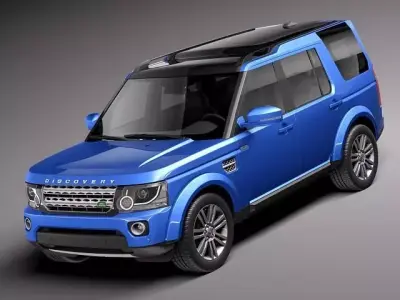 Land Rover Discovery 2014 3D model