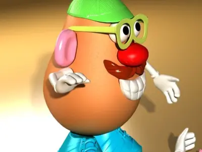 Mister Potato Head Toy 3D model
