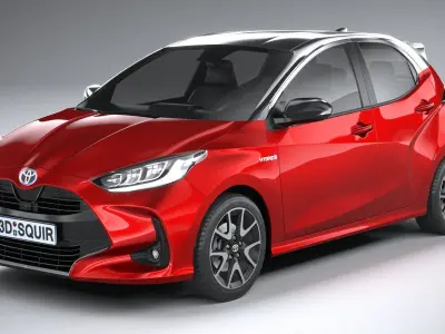 Toyota Yaris 2020 3D model