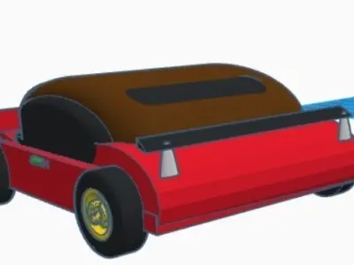 sports car  3D print model purchase