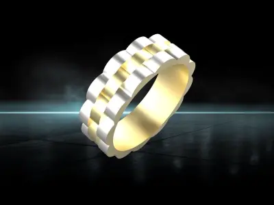 Wedding Ring 3d Model 3D print model