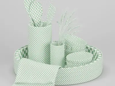 decorative set 04 3D model