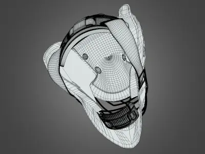 Martin Brodeur Mask 3D model