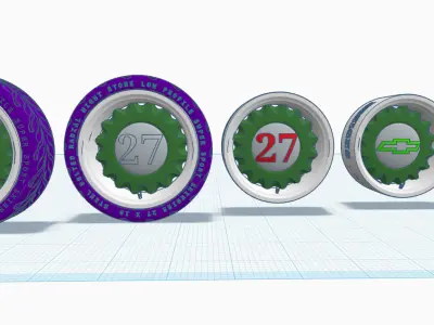 65 Lowered Chevy Truck Add-ons 3D print model