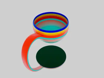 Flower Pot 3D model shop
