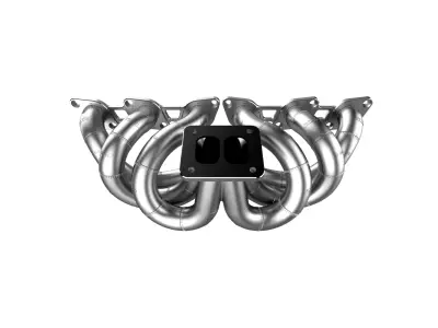 RB26 Equal Length T4 Single Turbo Manifold Mockup 3D print model