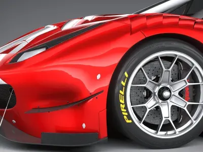 Ferrari 488 GT3 Evo 2020 3D model
