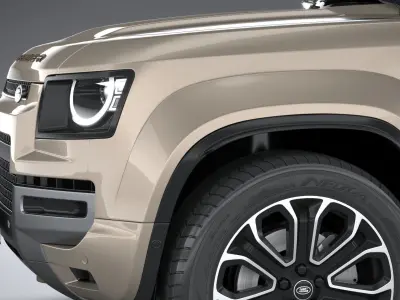 Land Rover Defender Octa 2025 3D model