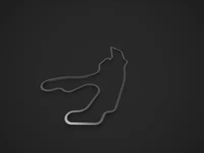 Circuit de Spa-Francorchamps - Belgium - 3D Printable 3D print model
