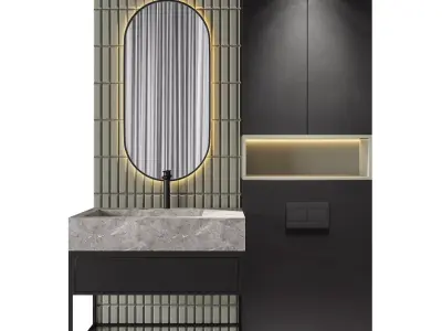 Luxury Bathroom 51 3D model