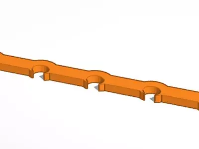 A part for the repair of the car blowing 3D print model