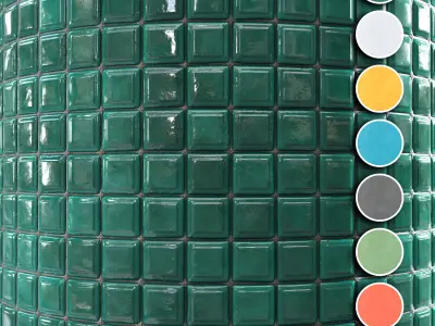 kitchen glaze tile PBR texture collection Texture