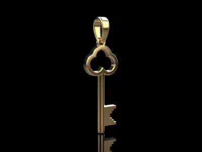 Key pendant model 954 3D print model