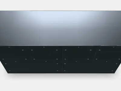 NORDLI Chest of 12 drawers 3 Low-poly 3D model