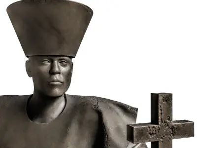 Religious man 3D model