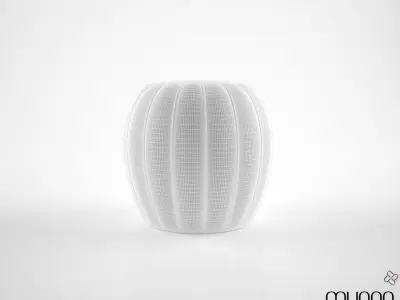 Munna Mellow Ottoman 3D model