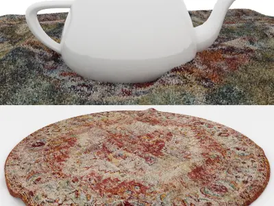 Rugs No 1034 Low-poly 3D model