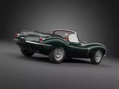 1957 Jaguar XKSS 3D model