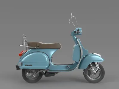 Vespa PX 125 3D model