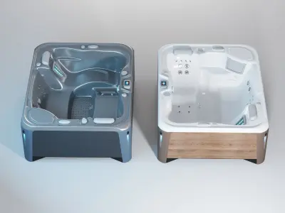 Jacuzzi Hot Tub Premium 4 Seat  3D model