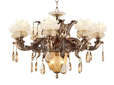 MD 89350-8-2 Osgona Chandelier 3D model