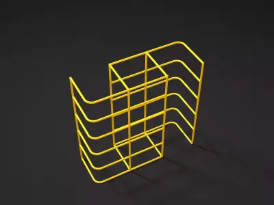 Sports complex 6 3D model